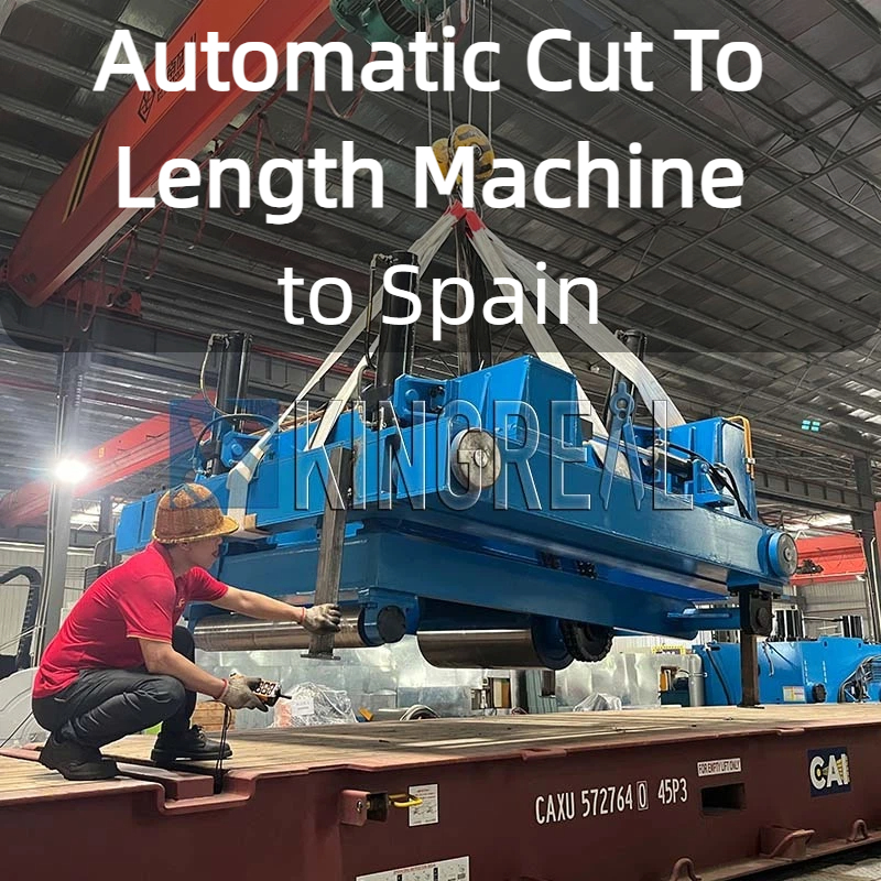 Automatisk kutt til lengdemaskin til Spania