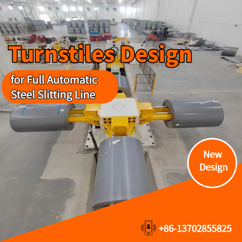 Turnstiles Design for helautomatisk stålskjærelinje