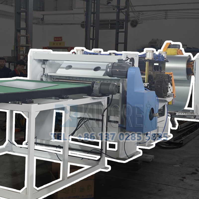 metal cut to length machine
