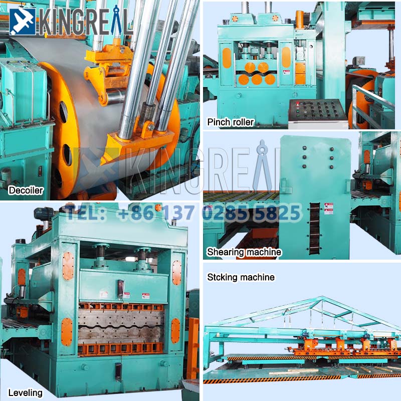 heavy gauge cut to length line