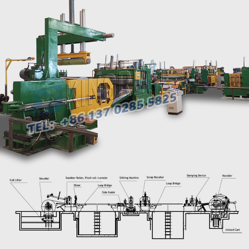 Spoleskivemaskin i rustfritt stål